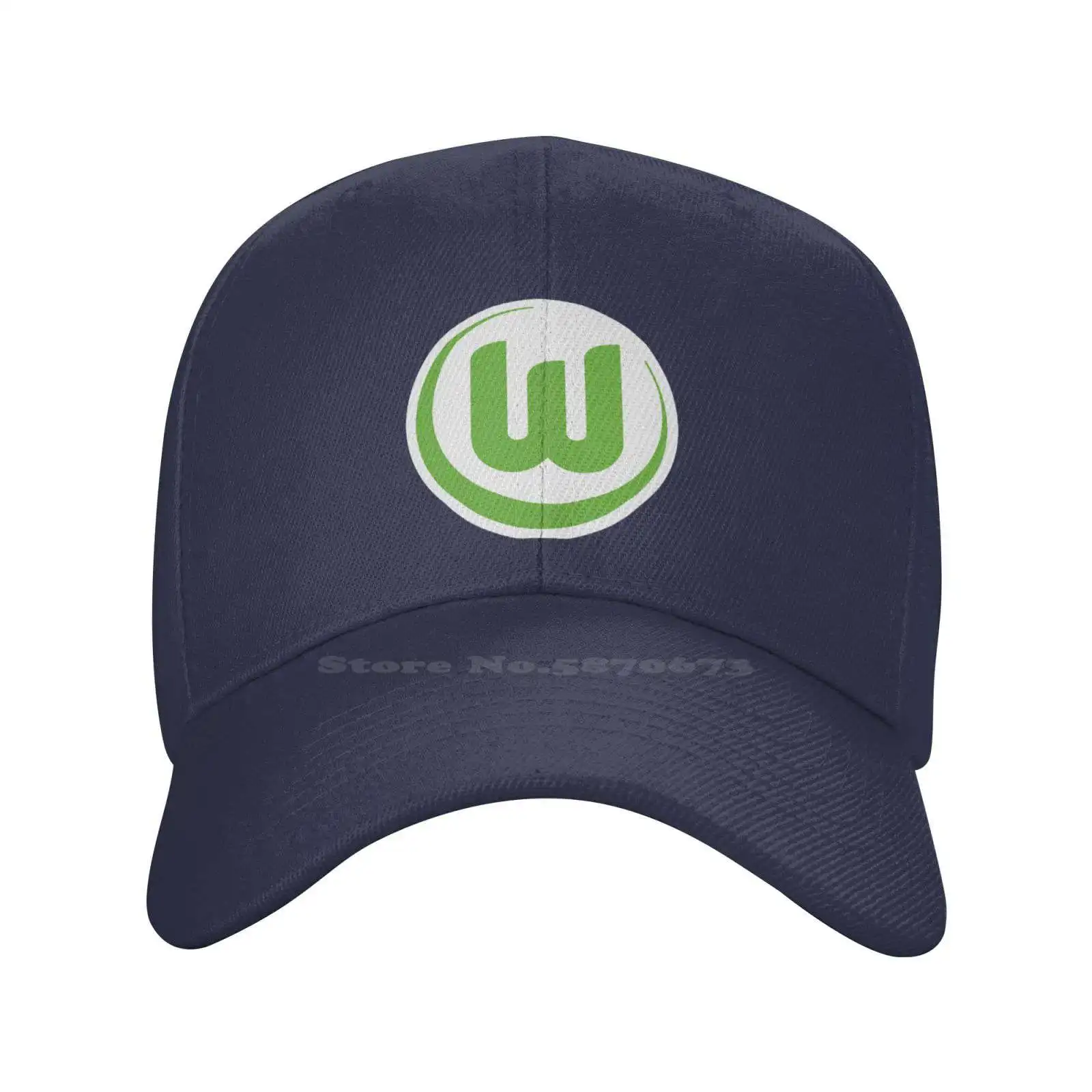 Wolfsburg Logo Quality Denim cap Knitted hat Baseball cap