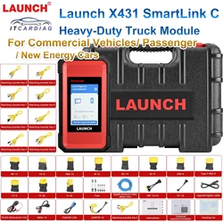 Launch X431 SmartLink C 2.0 Heavy-Duty Truck Module for Commercial Passenger/Vehicles/New Energy Cars Work with X-431 PRO3/ V+