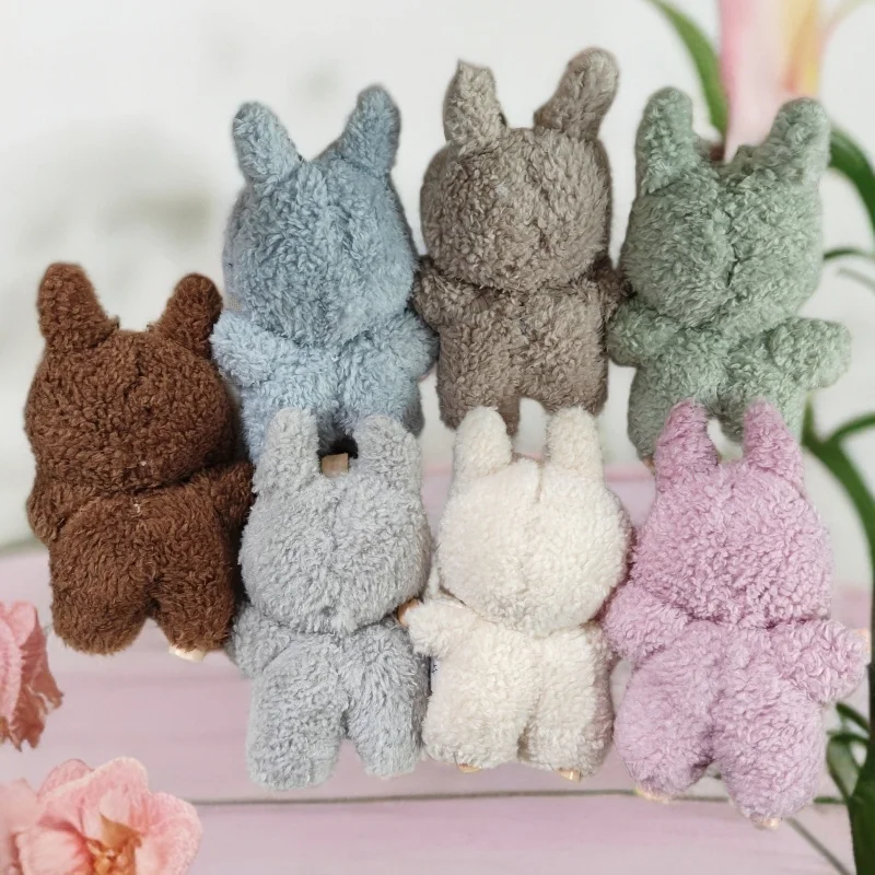 Boîte aveugle en vinyle V1 v2 v3 bubu, pendentif en peluche, cadeau de pâques, cadeau de noël, poupée en peluche, porte-clés, décoration de sac