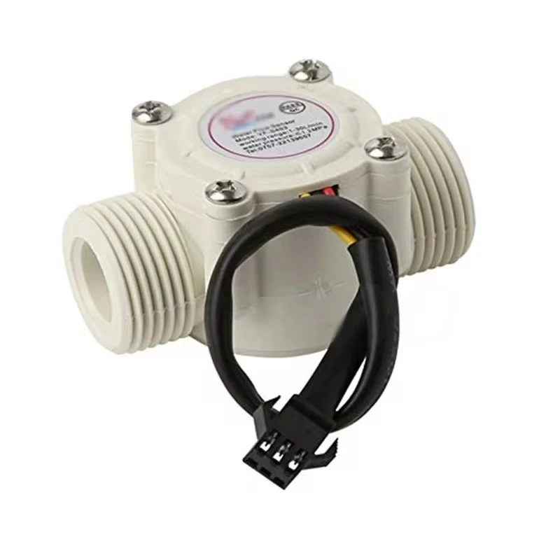 Water Flow Sensor DC 5-18V Flowmeter Hall Flow Sensor Water Control Liquid Flow Sensor Switch 1-30L/min 2.0MPa YF-S201