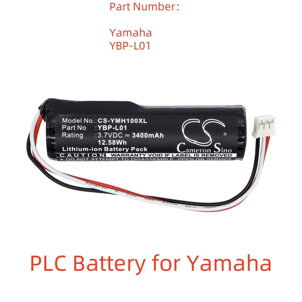 

CS Li-ion PLC Battery for Yamaha,3.7V,3400mAh,YBP-L01