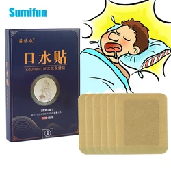 6/18Pcs Anti Saliva Drool Medical Plaster Mouth Salivation Herbal Patch Drooling Sleeping Stop Slobber Chinese Body Health Care