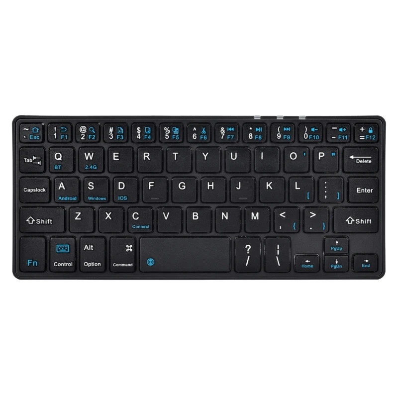 Clavier compatible à double mode rechargeable