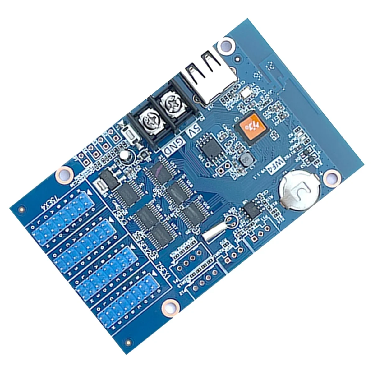 

HD-WF4 Полноцветный контроллер RGB HUB75, светодиодный экран, пиксельная анимация, светодиодный цифровой знак, Wi-Fi, USB-порт, карта управления