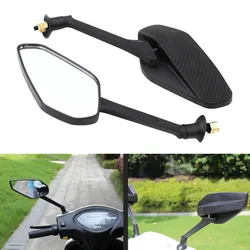 2Pcs/Pair Rearview Mirrors For Motorcycle Side Mirror Scooter Electric Bicycle Moped Electrombile 8MM Motorcycles Accessories