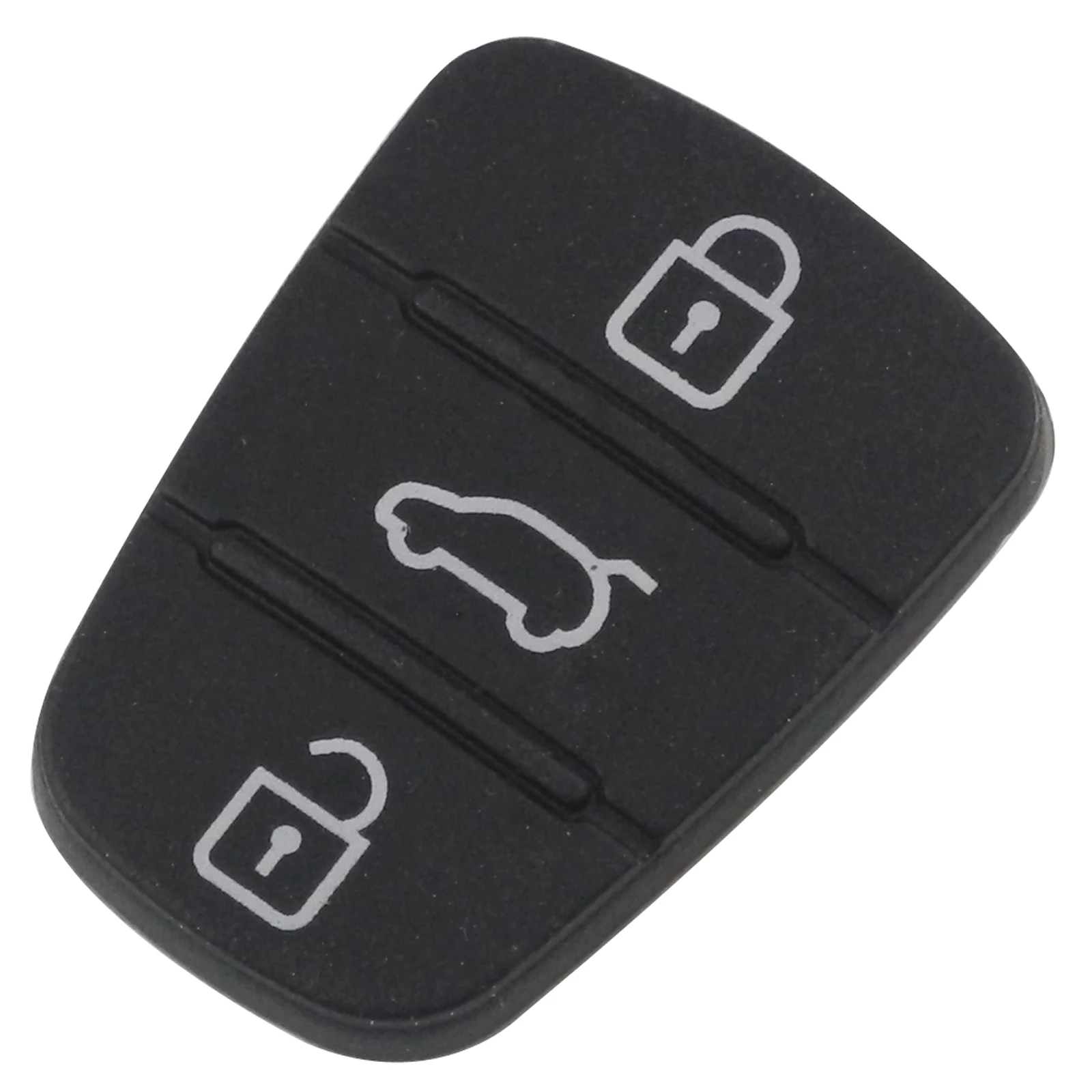 jingyuqin 3 Buttons New Replacement Rubber Pad Flip Folding Car Remote Key Shell For Hyundai I30 IX35 Kia K2 K5 Cover Case