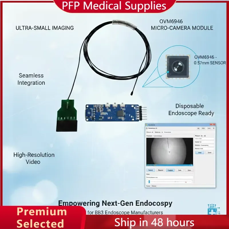 AP08 for OVM6946 UVC Driverless 1.6mm Ultra-Slim Waterproof Mini Medical Camera Module 160K Res 30FPS USB