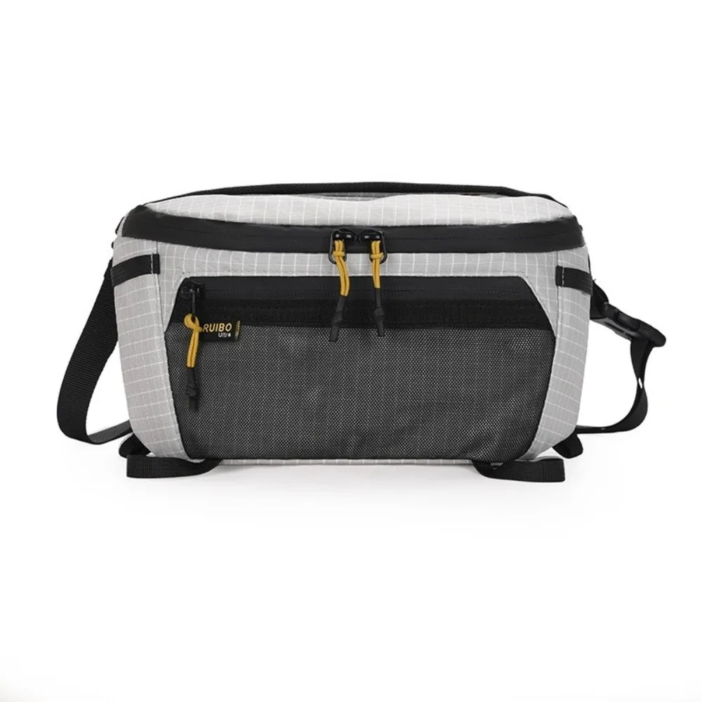 Unisex Crossbody Waist Bag Multifunctional Lightweight Outdoor Hiking Fanny Pack Multi Pocket Bag Portable Shoulder Bag