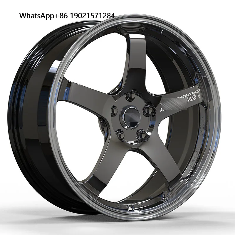 Forged Explore Wheels Exclusive 19 22 Inch Lightweight Advan GT 5 Spokes Custom Monoblock Wheels Rims