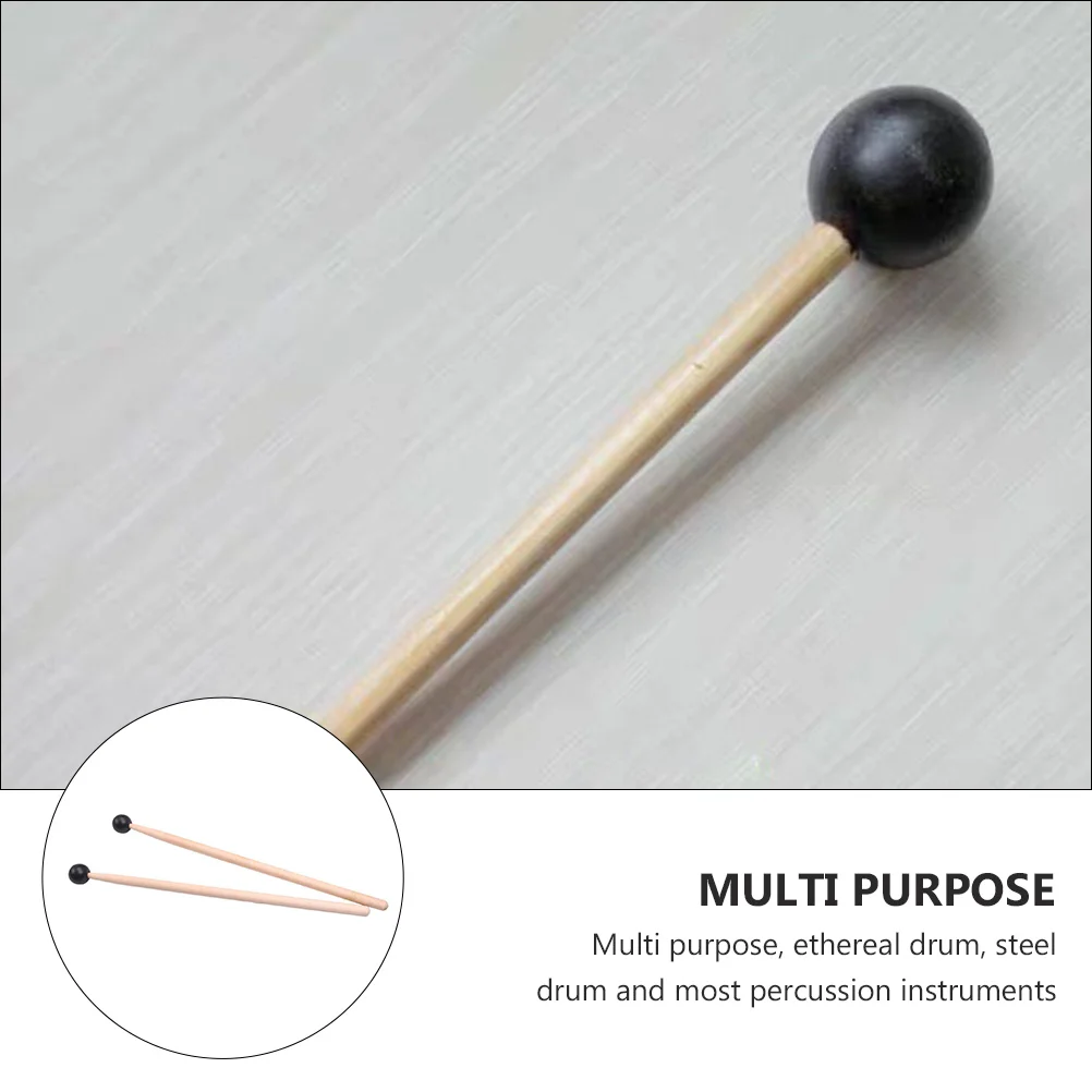 

2 Pcs Ethereal Drum Sticks Drums Musical Instrument Instruments Mallets Bell Percussion Xylophone