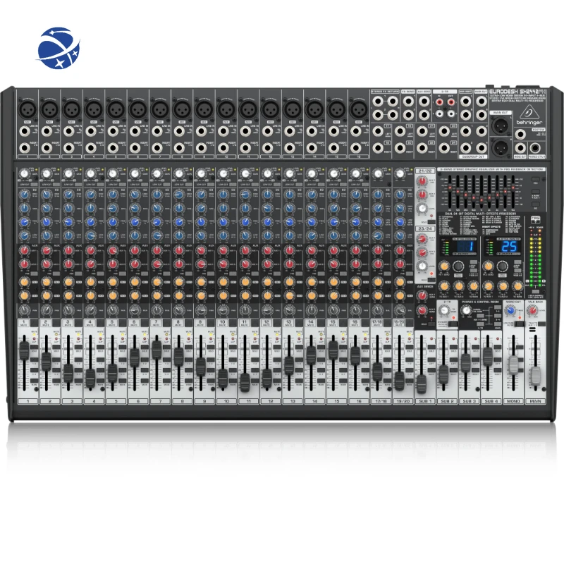 Behringer SX2442FX 24-Way Professional Digital Mixer Console Stage Record Live Show Music Equipment Audio Mixer