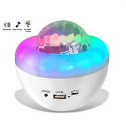 Planetarium Galaxy Sky Projection LED Night Lights with BT Speaker Nebula Starry Lamp Room Decor