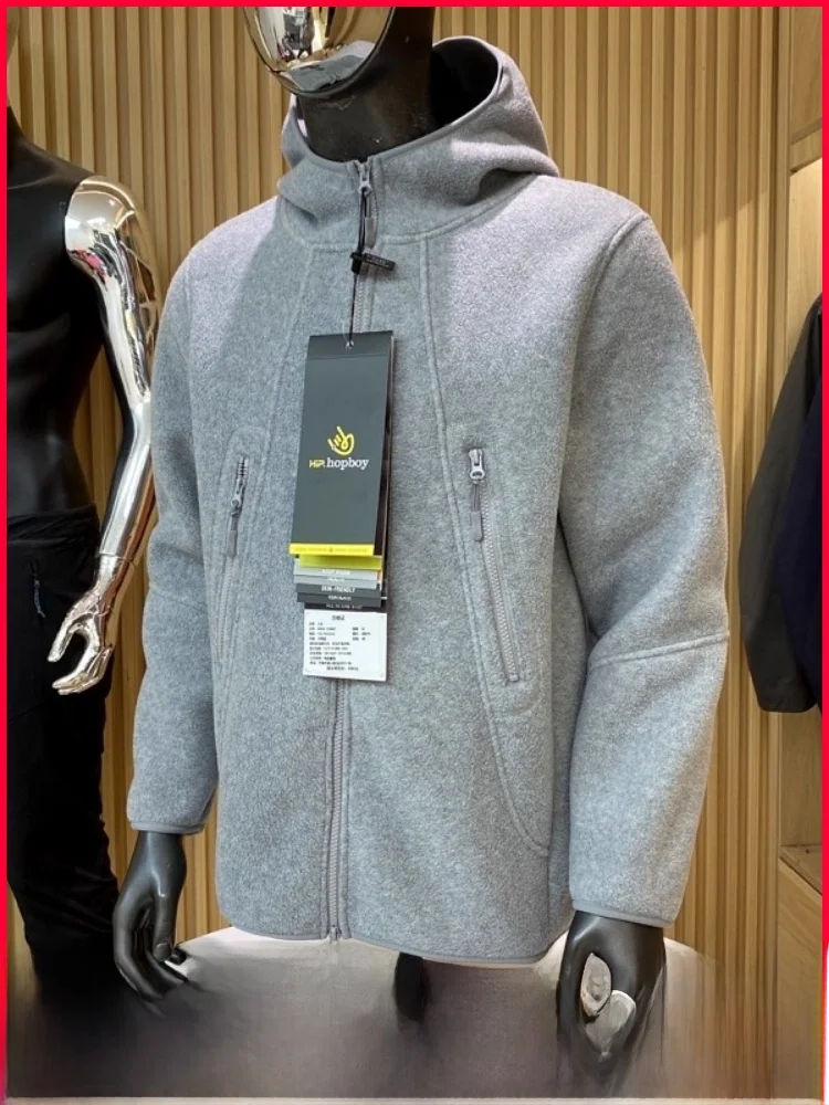 

Thiened Heavyweight 750 г двусторонняя верхняя одежда Fce 3D aped M с капюшоном теплая повседневная одежда из полиэфирного волокна