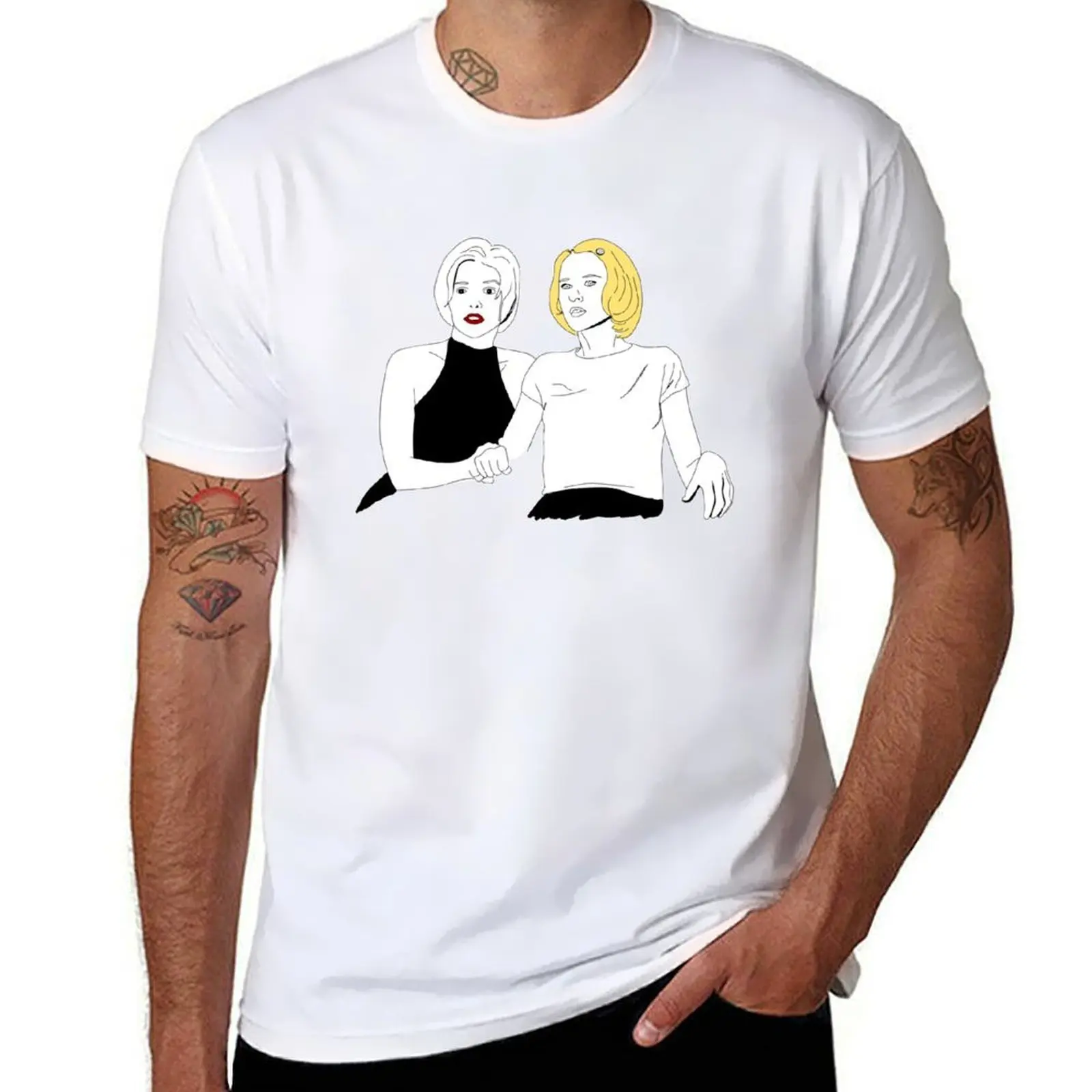

Mulholland Drive Drawing T-Shirt man t shirts cotton cotton tshirt 100% T-Shirt