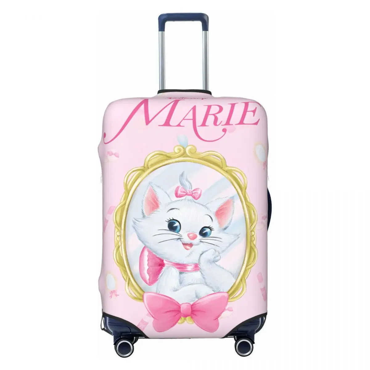

The Aristocats Marie Cat Suitcase Cover Elastic Cartoon Kitten Luggage Protective Covers for 18-32 inch
