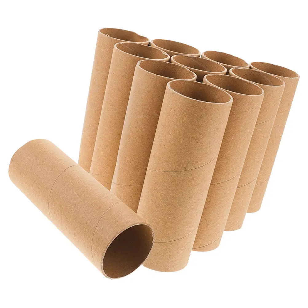 20Pcs Lightweight Cardboard Cylinder Tubes 15Cm Unfinished Paper Rolls for DIY Crafts Toilet Paper Tube Alternatives School view 6