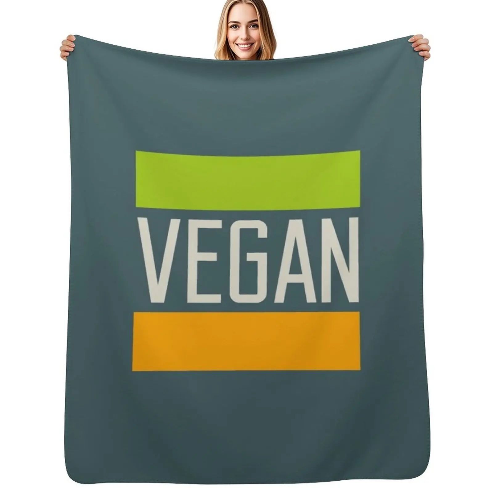 VEGAN Throw Blanket Weighted valentine gift ideas Travel Furry Baby Sofas Blankets
