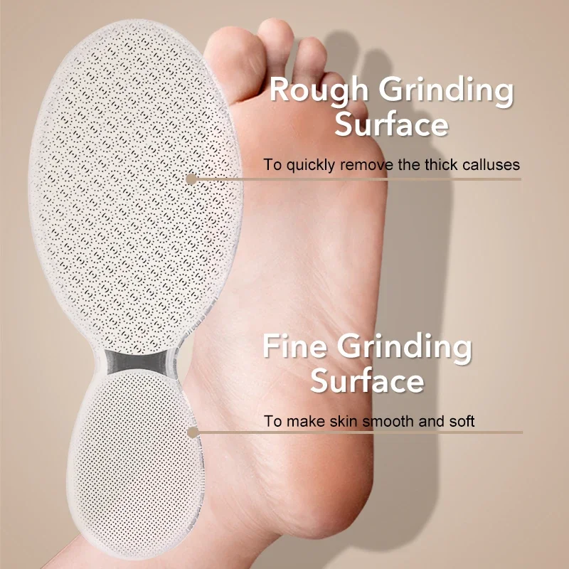

1pcs Nano Glass Double-sided Foot Rasp Heel File Hard Dead Skin Callus Remover Exfoliating Pedicure Care Foot File Tool