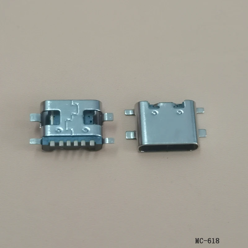 10 stücke Typ C 4 6 18 24 Pin SMT USB Port Buchse USB 3,1 Weibliche Lade Port SMD DIP für Huawei Samsung Lenovo Laptop Stecker – Detail 14