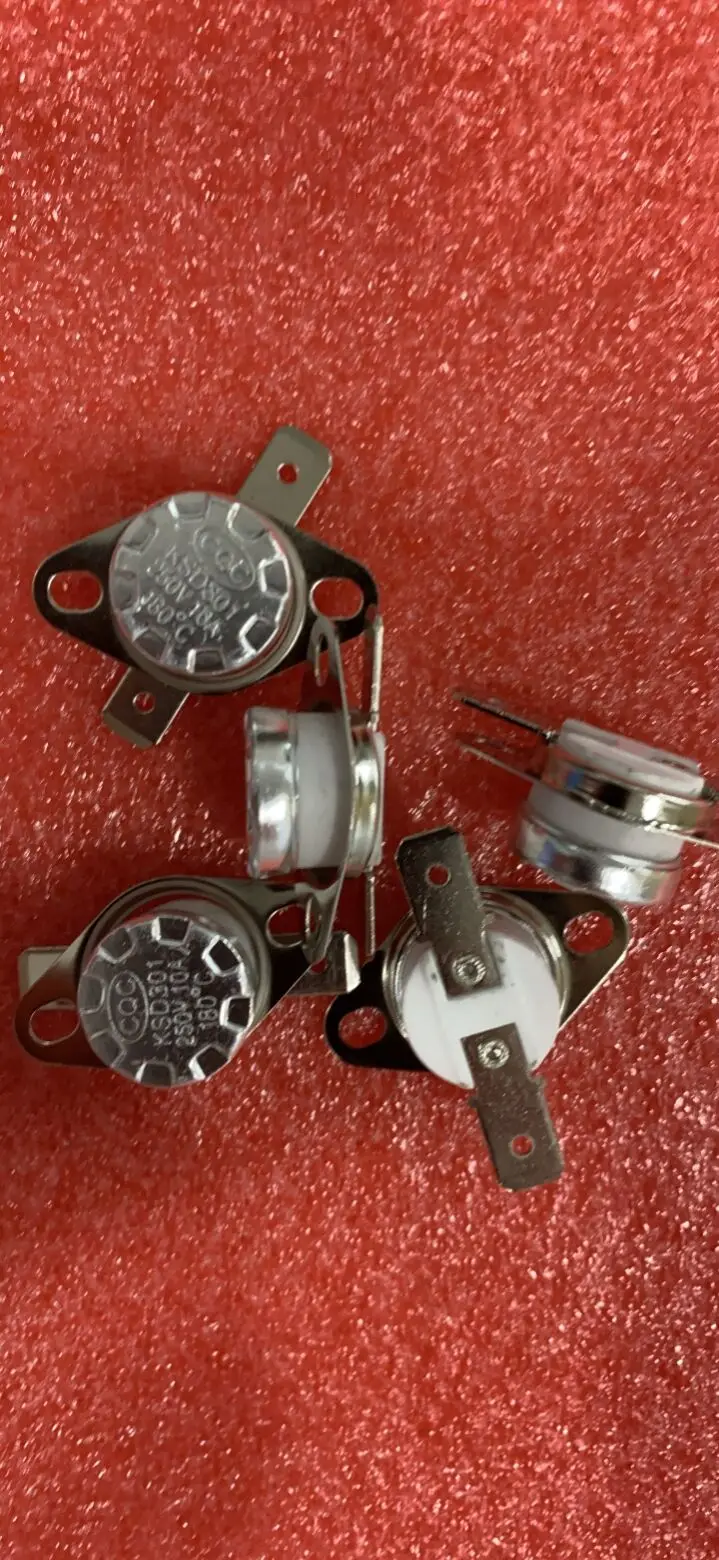 KSD301  250V-10A  180'C      5PCS -1lot
