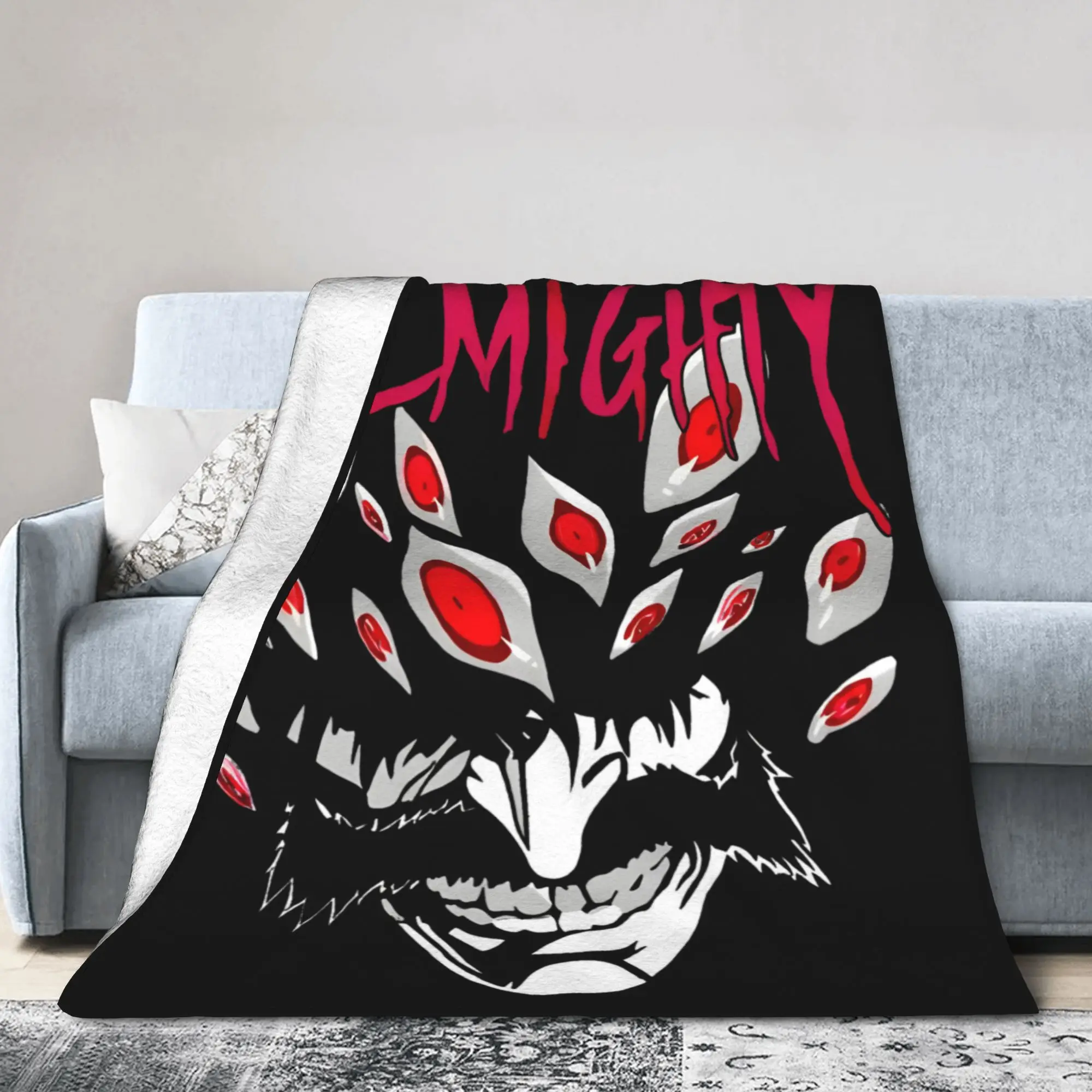 The Allmighty Father Blankets Bleaches Anime Plush Funny Warm Throw Blanket for Chair Covering Sofa Spring/Autumn