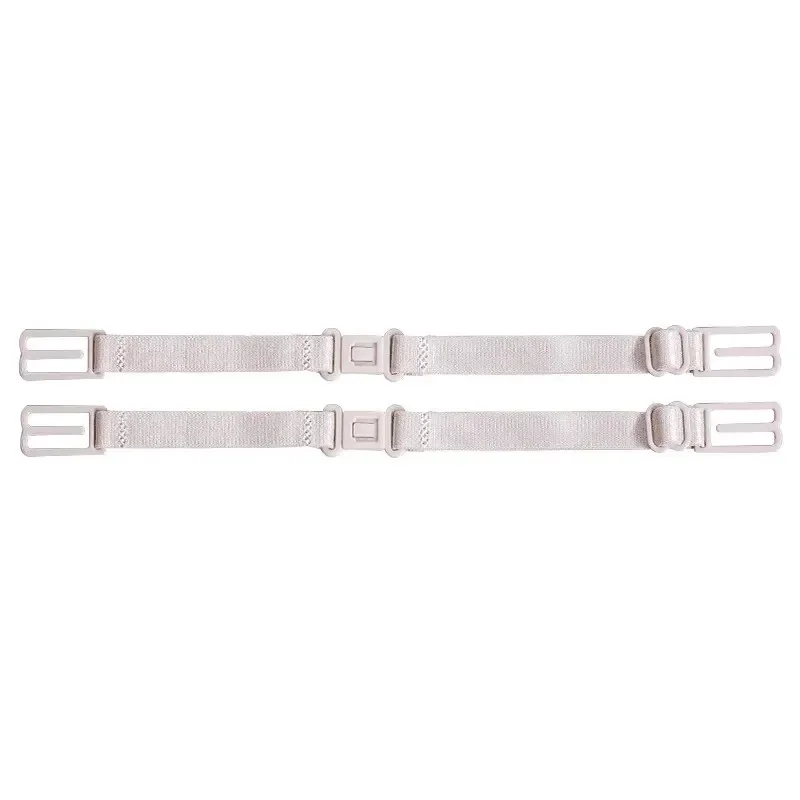 6 Pieces Bra Strap Clips Elastic Adjustable Non-Slip Strap Holder Conceal Straps - Conceal Straps - Cleavage Control image 6