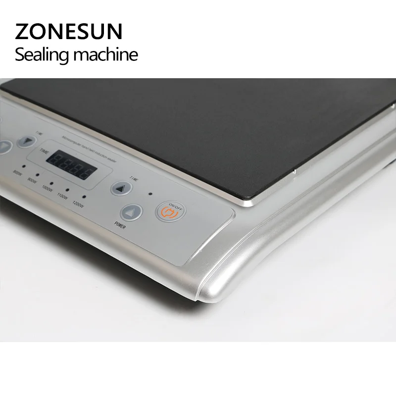 Zonesun GLF-500Lマイクロコンピューターハンドヘルド電磁誘導アルミホイルヒートシール機連続誘導シーラー