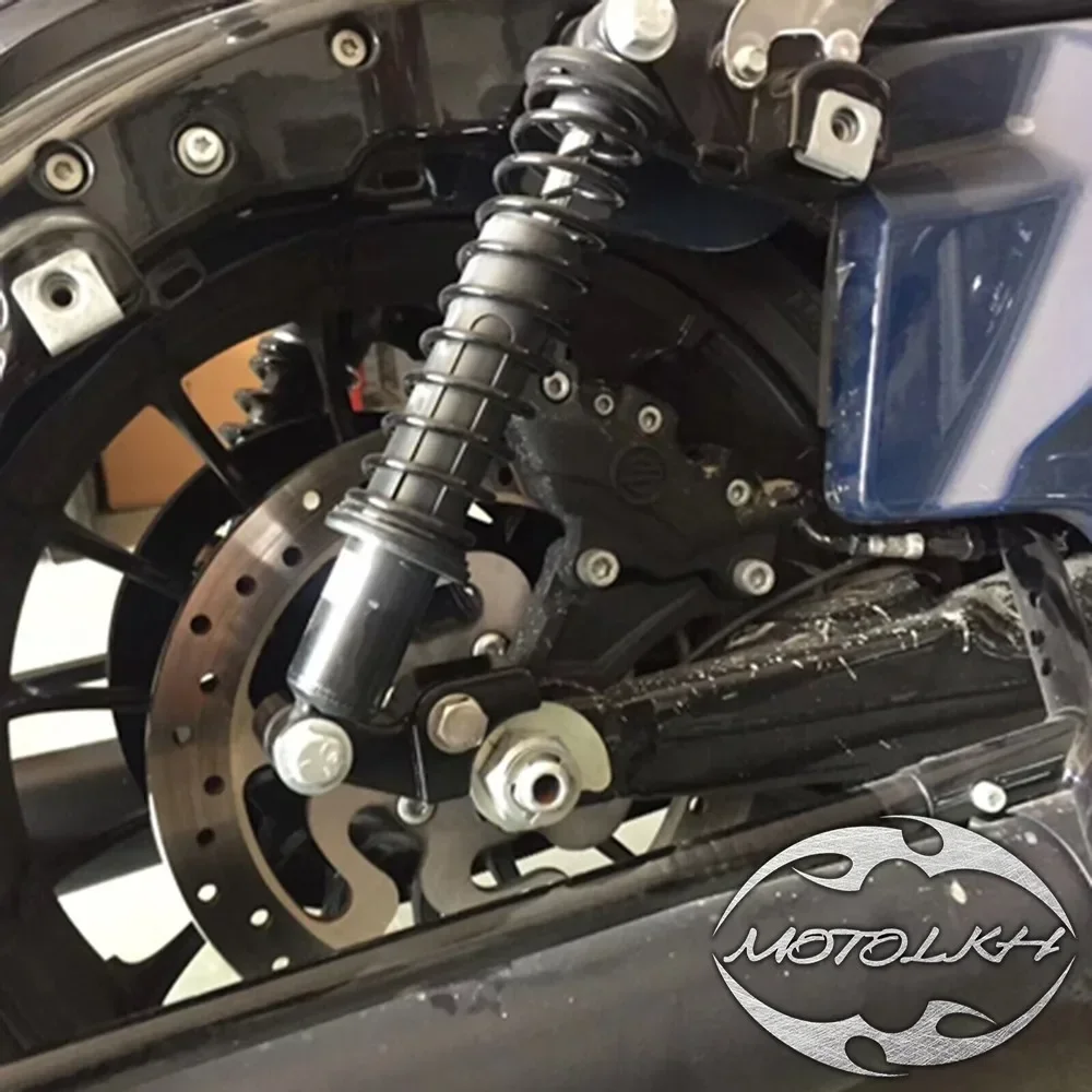 

Для harley Touring Electra Glide Street Glide Road Glide Road King 09-23 мотоциклетные стальные 1-дюймовый комплект понижающих блоков