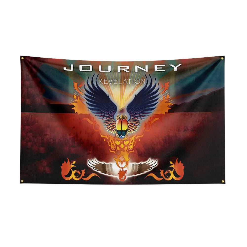 Music Band Flag for Journey band Fans Banner campaign gathering apartment porch Decor backdrop