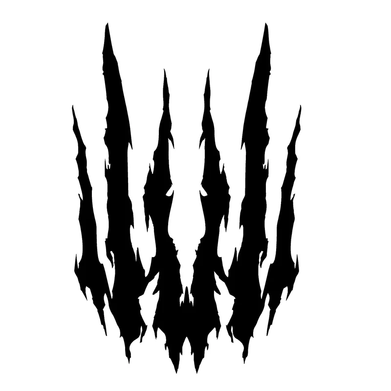 

Personalized 11cm * 16.8cm monster animal claw sticker creative car motorcycle decoration fashion car accessories