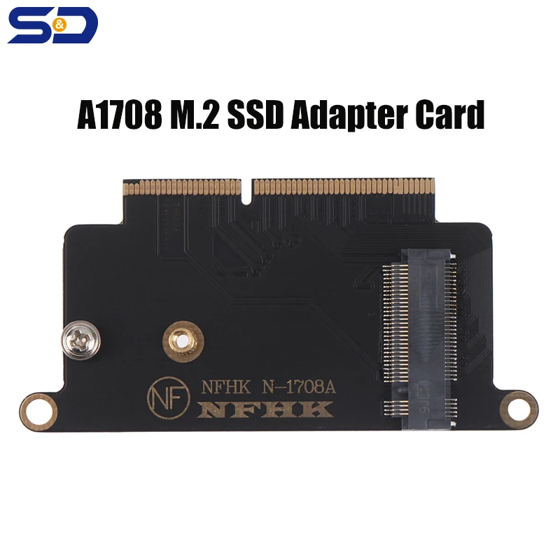 

New！NVMe M.2 ngff ssd for 2016 2017 13" macbook pro a1708 adapter card