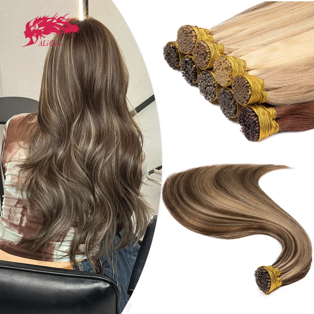 extensions-de-cheveux-humains-ali-queen-hair-i-tip-lisses-50-pieces-ensemble-capsules-de-keratine-cheveux-humains-couleur-ombree-12-26-cheveux-fusion