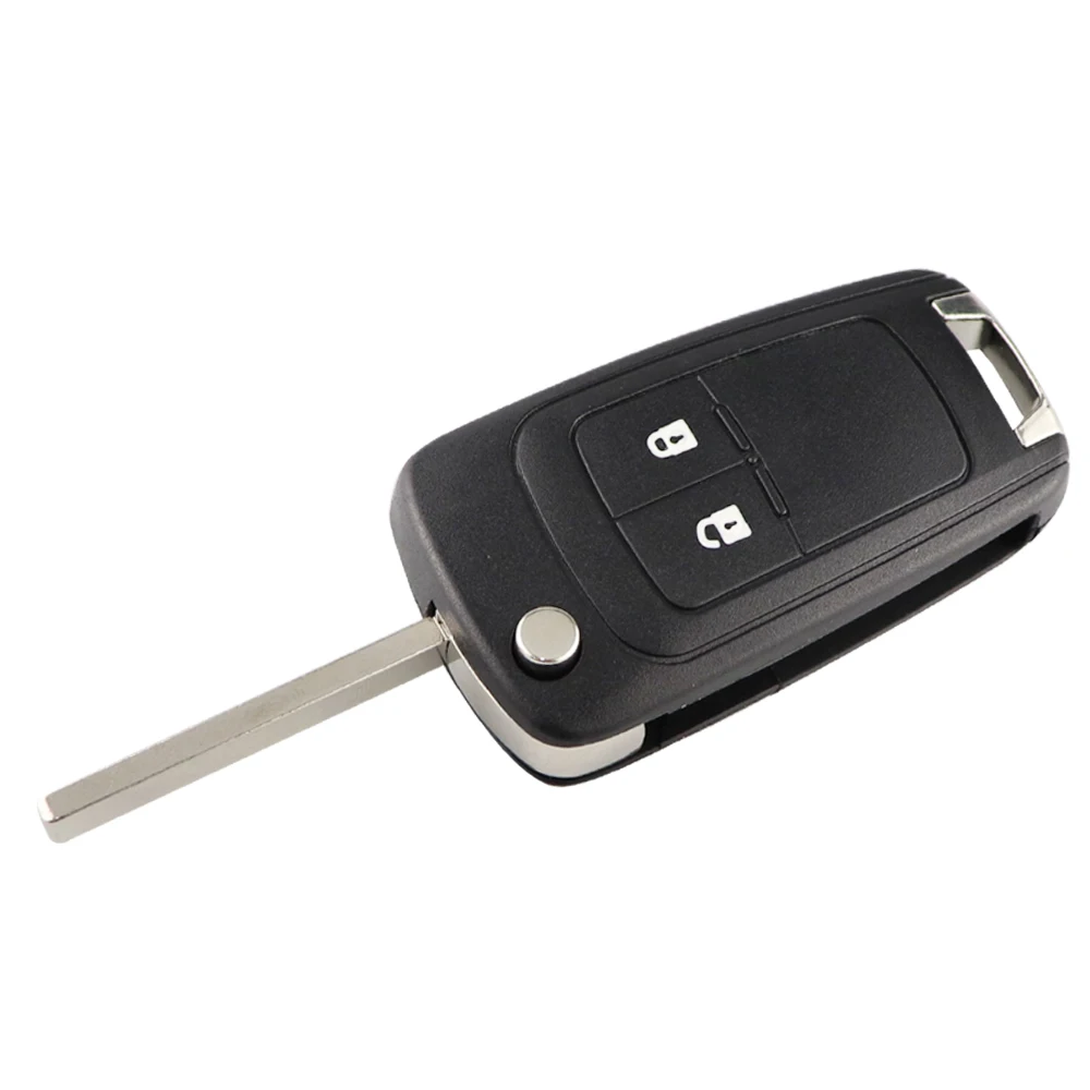 YIQIXIN Dla Opel Vauxhall Insignia Astra J Zafira C Mokka Dla Chevrolet Cruze Epica Lova Camaro Impala Samochodowe składane etui na kluczyk