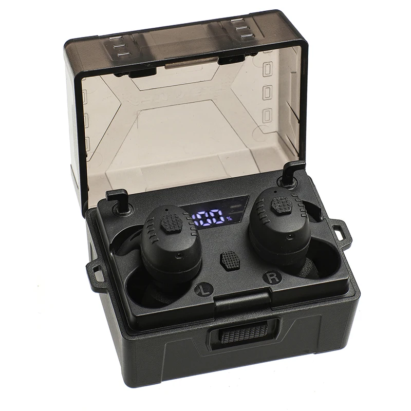 

ARM NEXT E30 Tactical Bluetooth Earphones NRR27dB Active Noise Reduction, Suitable for Shooting, Hunting, Sound Amplification,
