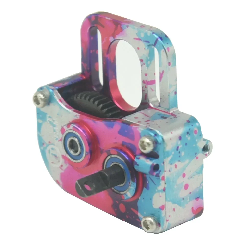

Hot Team Hobby Aluminum DIY Gear Box Gearbox Transmission for SCX24 RC Parts Upgrade Parts
