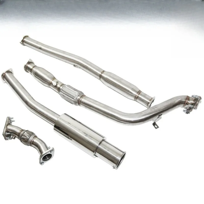 02-07 WRX/STi Car Four-door SS Catback Exhaust Pipe + Upstream Pipe + Downstream Pipe