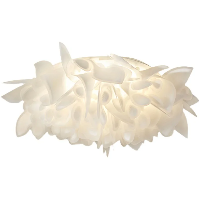 

Internet celebrity petals cloud ceiling bedroom light luxury living room warm children's room master bedroom LED acrylic