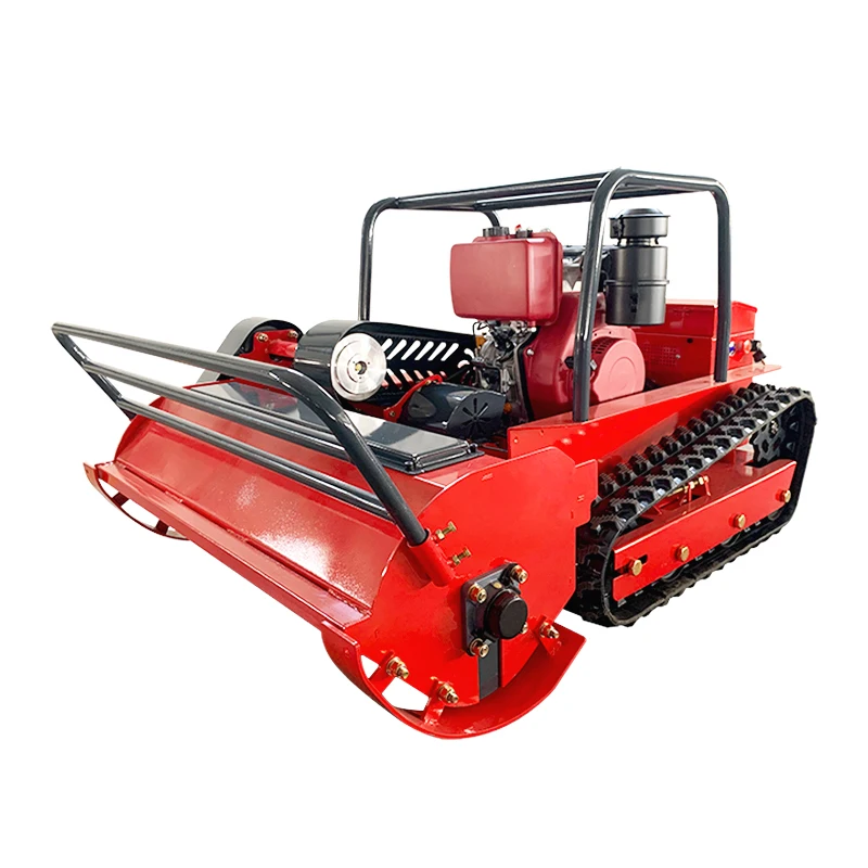100cm Working Width  Remote Control Lawn Mower  192 Air Cooled Single Bar  Engine  Drive Motor 220 cm