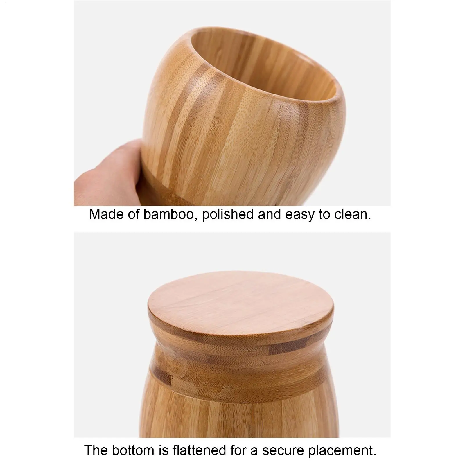 Trituradora de pimienta de cocina, trituradora de condimentos de madera, mortero y mortero, juego para ajo, sésamo, frutas secas, nueces, receta de pastillas