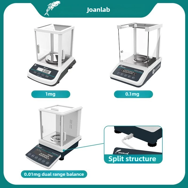 

Электронные аналитические весы 1/100 000 двухдиапазонные весы 0,01 мг, CEB1035