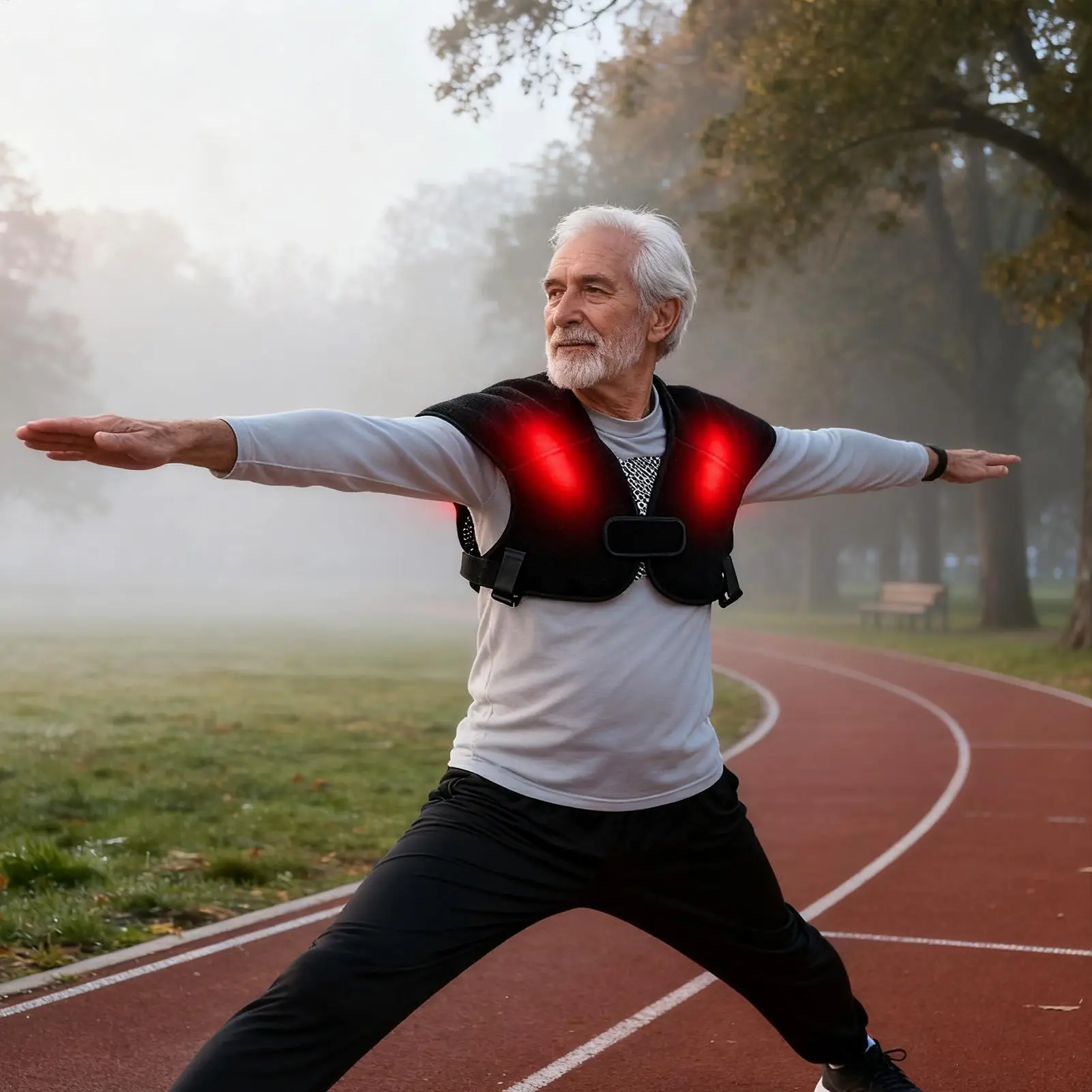 

Heated Vest For Men Self-Heating Ergonomic Wearable Winter Neck Blanket Warming Vest For Adults Waist Shoulders Office Home