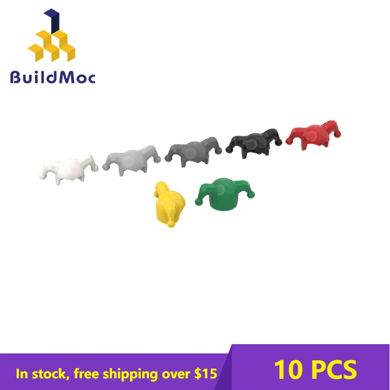 

10PCS MOC Assembles Particles 62537 JOKER HAT For Building Blocks Parts DIY Construction Classic Brand gift Toys