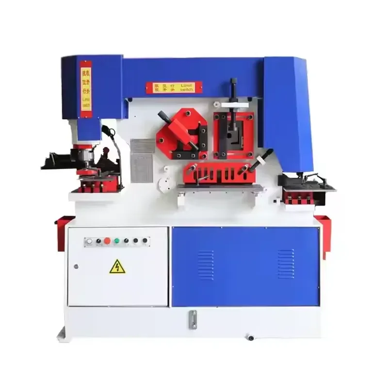Automatic Heavy-duty Hydraulic Punching and Shearing Machine Sheet Metal Cutting Ironworker