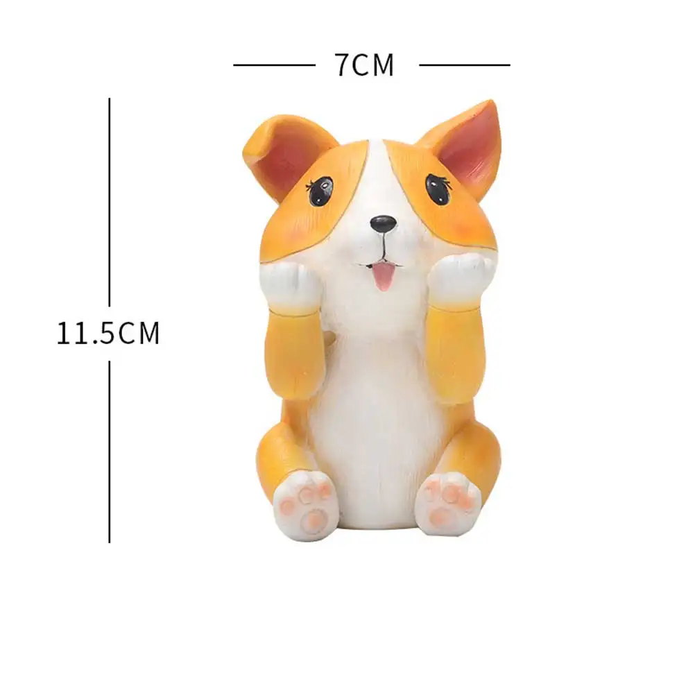 

2Pcs Glasses Rack Home nament Desktop Decoration Resin Crafts MultiPurpose DogShaped Storage Jewelry Display EcoFriendly