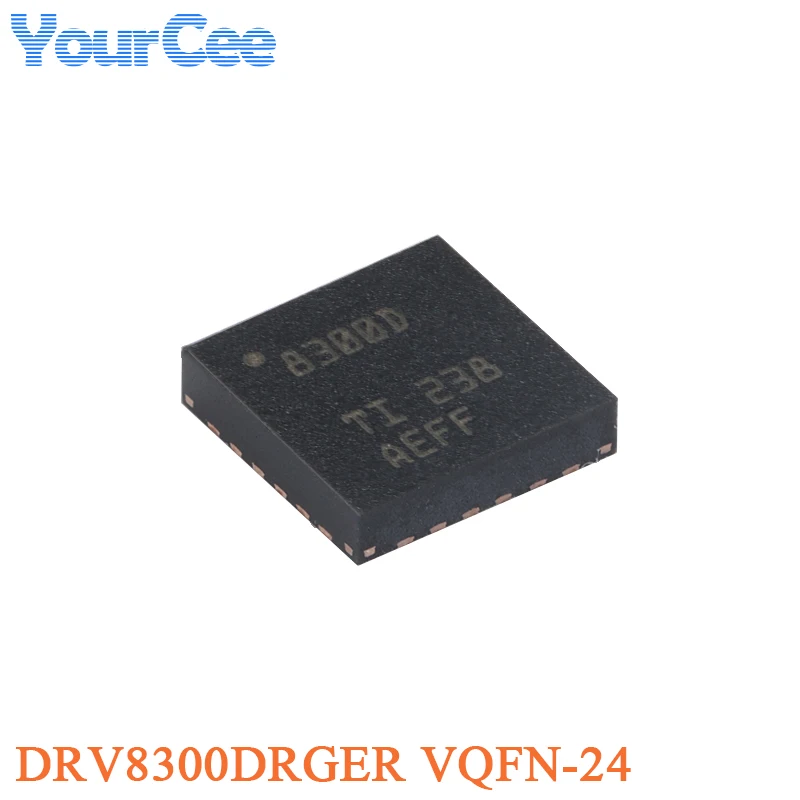 20Pcs/5Pcs DRV8300DRGER VQFN-24 8300D Simple 100V Maximum Three-Phase Gate Driver with Bootstrap Diode Chip