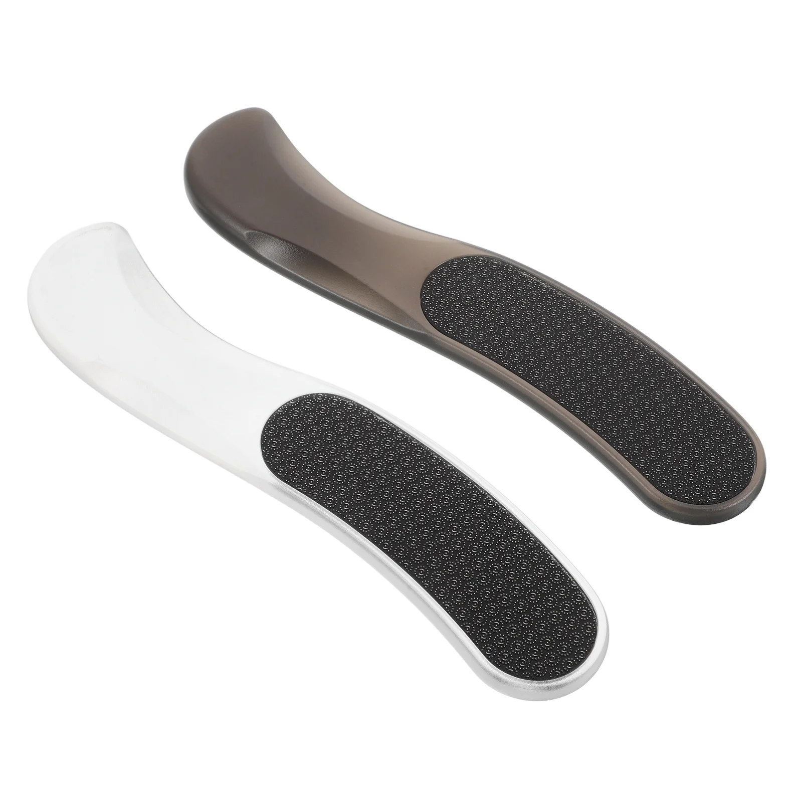 

2Pcs Foot Files Lightweight Dry Skin Remover Rough Feet Care Kit Men Durable Material Ergonomic Design Foot Grinding Device