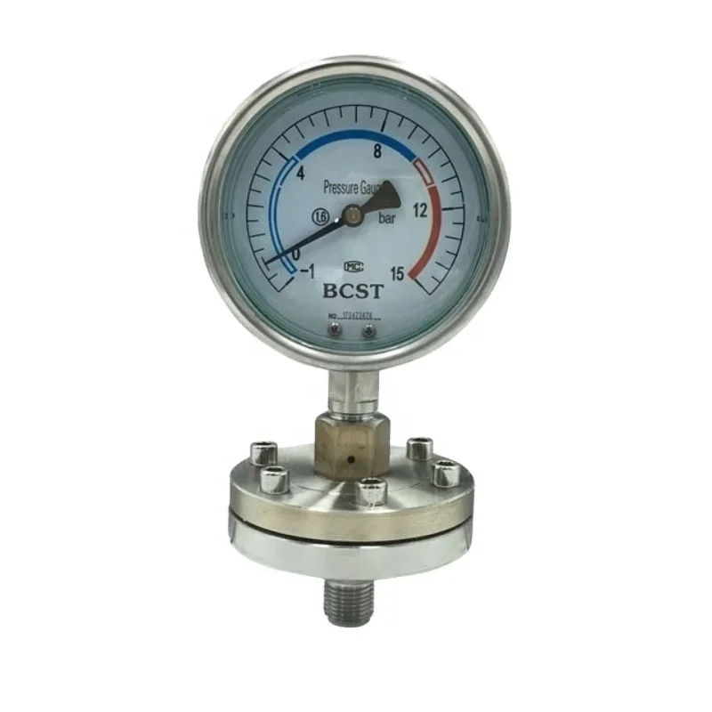 Diaphragm Seal Pressure Gauge Diaphragm Seal Gauge