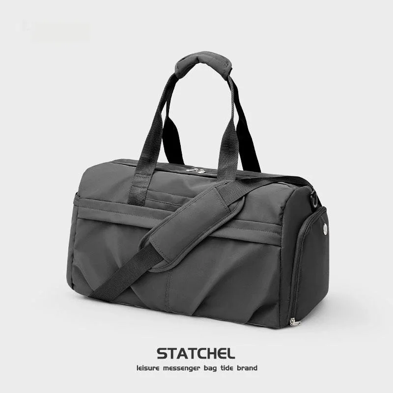 

Мужская спортивная сумка для фитнеса с отдельным отделением для мокрых и сухих вещей, водонепроницаемая, для плавания, тренировок, путешествий, модель Bapa M, большая сумка из нейлонового материала