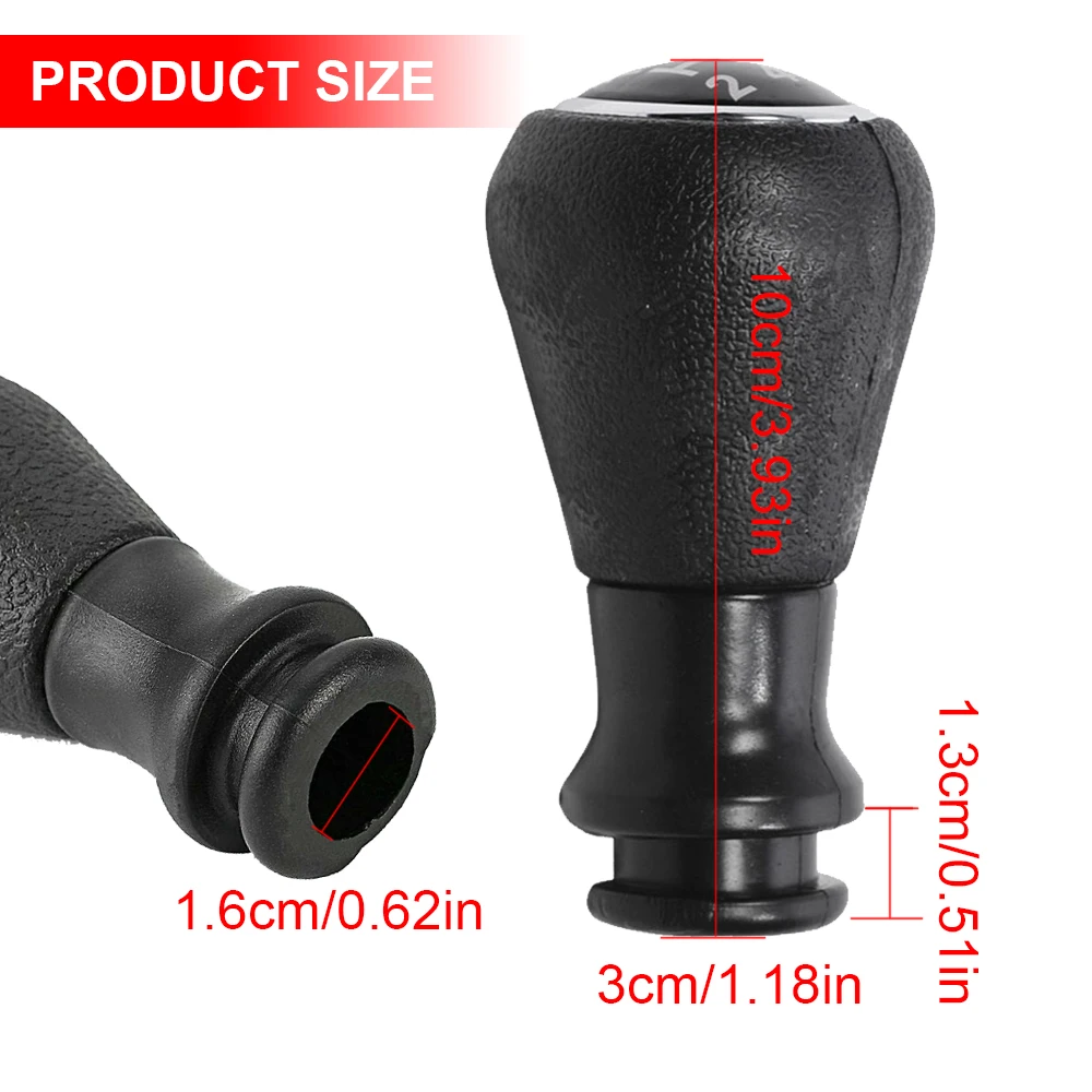 5 Speed Gear Shift Knob Gaiter Boot Cover for Citroen C1 C3 C4 Peugeot 106 107 205 206 207 306 for Partner C1 C4 C3 Picasso