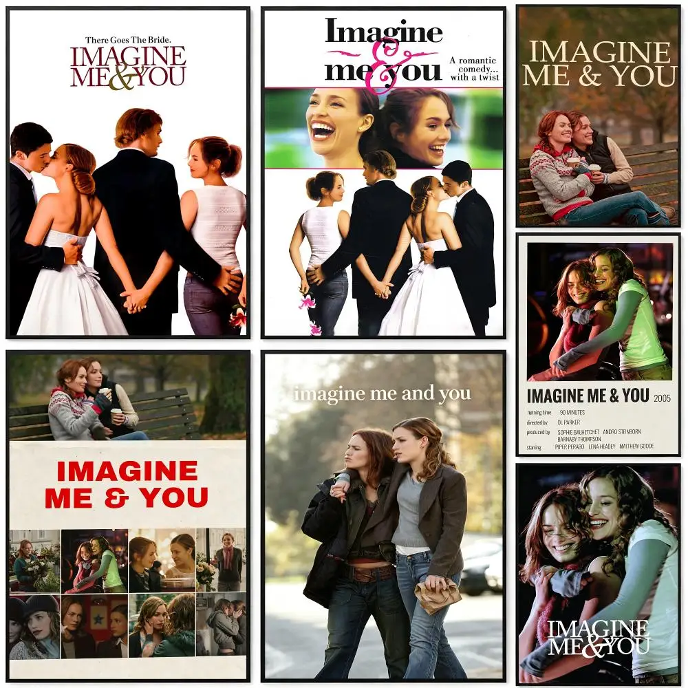 movie imagine me and you Poster Poster HD Frameless Fresh Natural Style Wall Art Home Decor For Living Room Bedroom Gift
